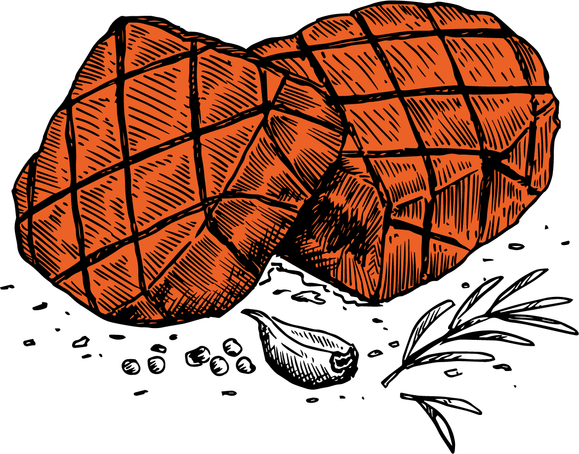 Illustration of meat